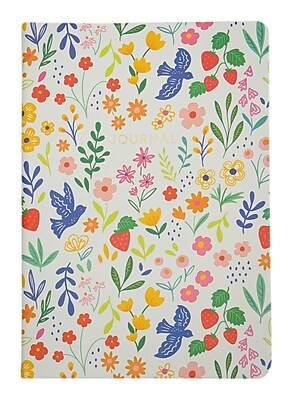 Èccolo Flex Floral Journal, 6"X8", Multicolor