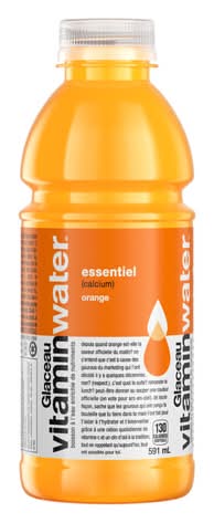 Vitaminwater boisson à base d'eau enrichie - enhanced water beverage (591 ml) (orange)