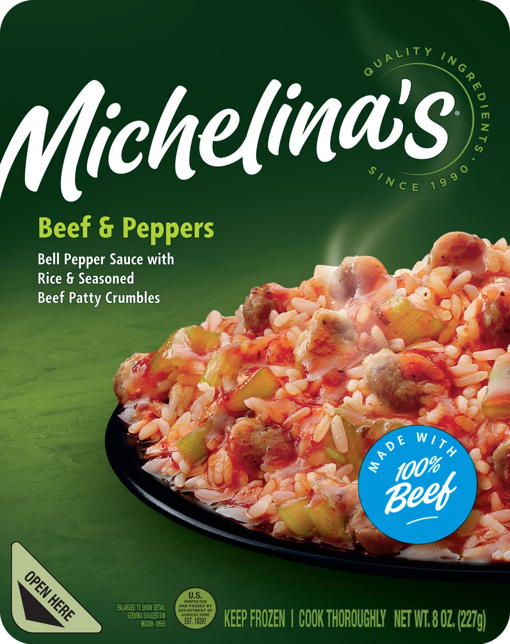 Michelina's Beef and Peppers With Rice (8 oz)