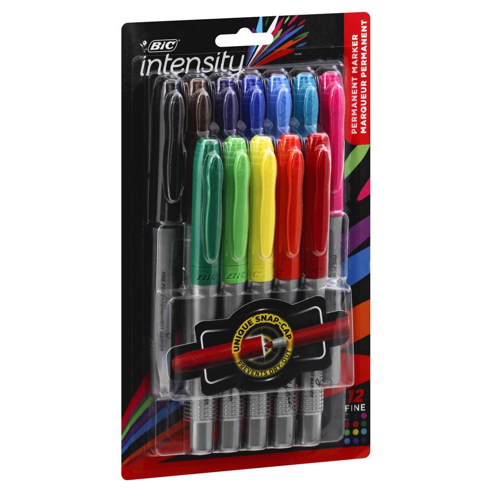 Bic Intensity Fine Assorted Permanent Marker