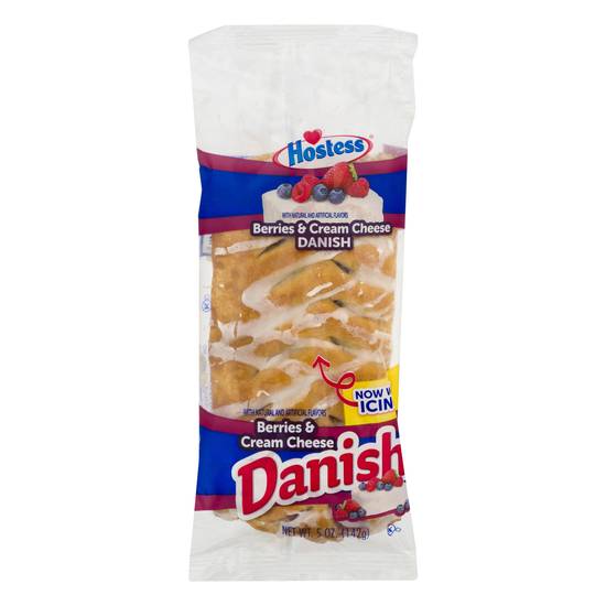Hostess Danish Buns (berries-cream cheese)