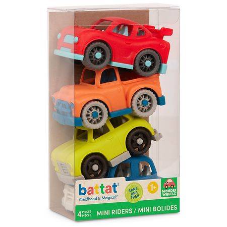 Battat Mini Vehicle Set - 4.0 ea