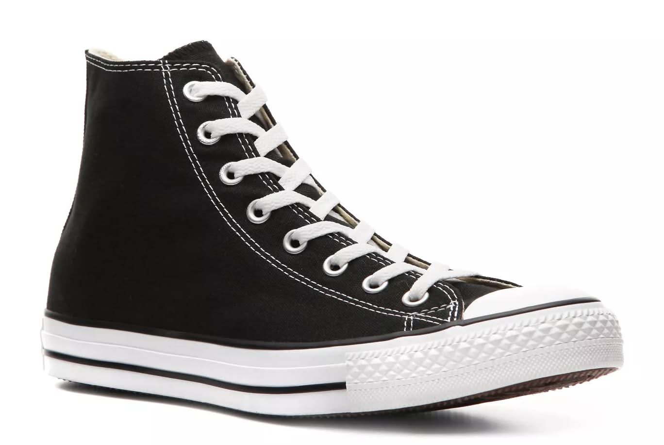Converse Chuck Taylor All Star High-Top Sneaker - Men's (Black Medium - Women's 14 / Men's 12)
