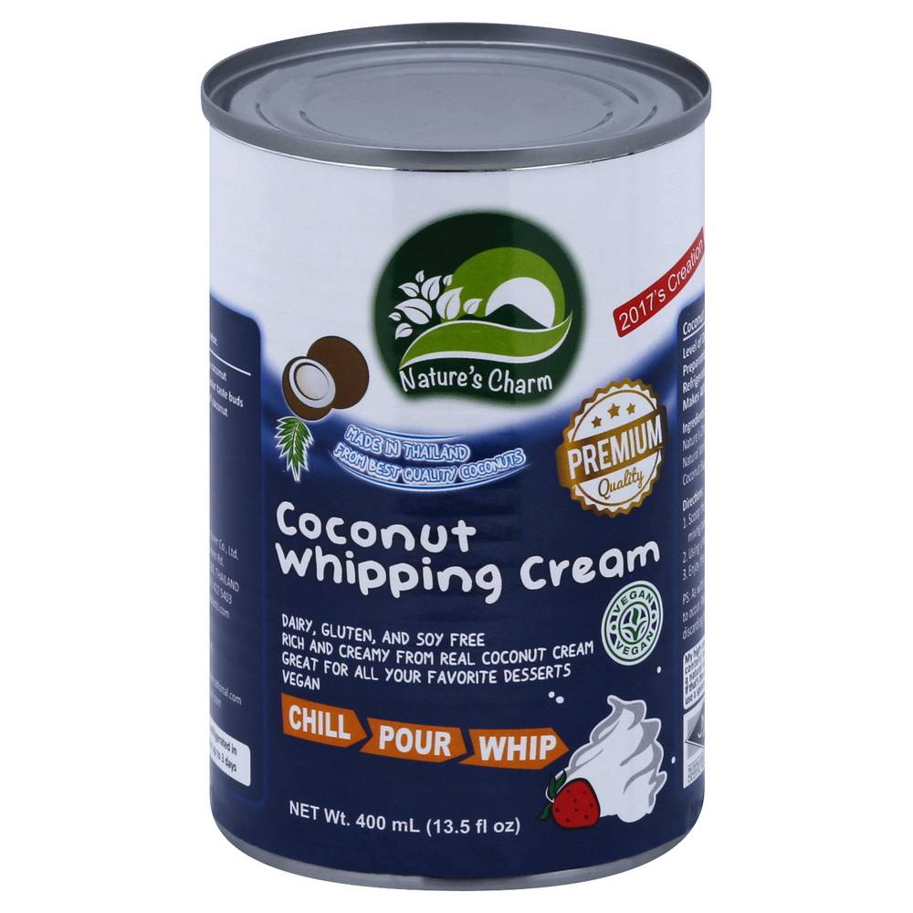 Nature's Charm Coconut Whipping Cream (13.5 fl oz)