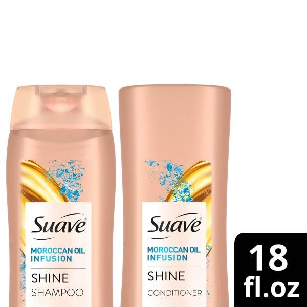 Suave Shine Shampoo and Conditioner (2 ct)