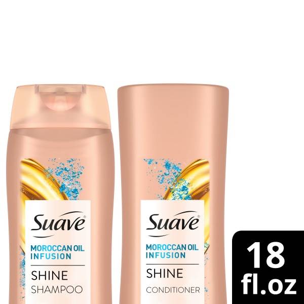 Suave Shine Shampoo and Conditioner (36 fl oz)