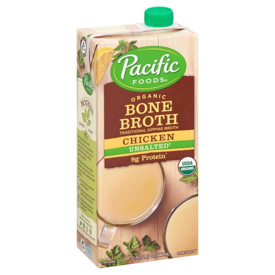 Pacific Organic Chicken Bone Broth (32 fl oz)