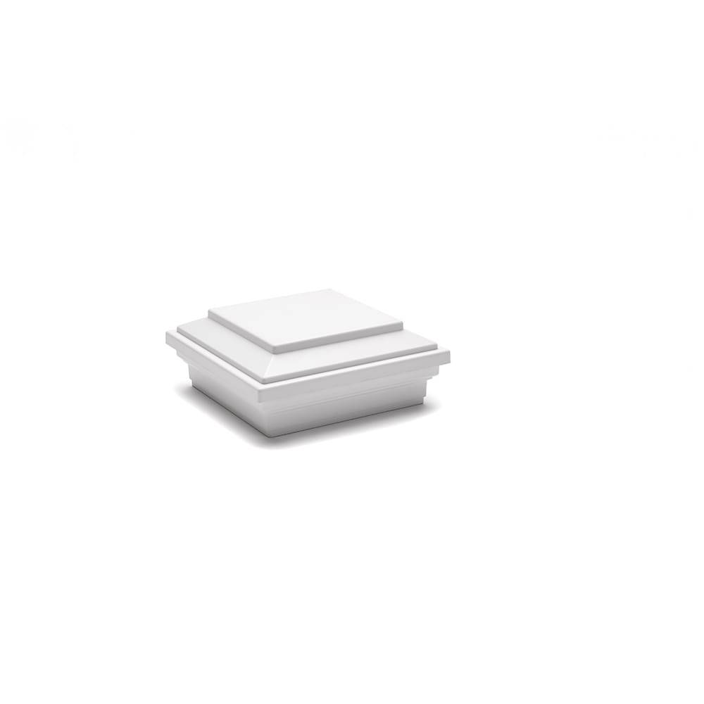 Trex 4-in x 4-in Enhance Classic White Composite Deck Post Cap | 024292