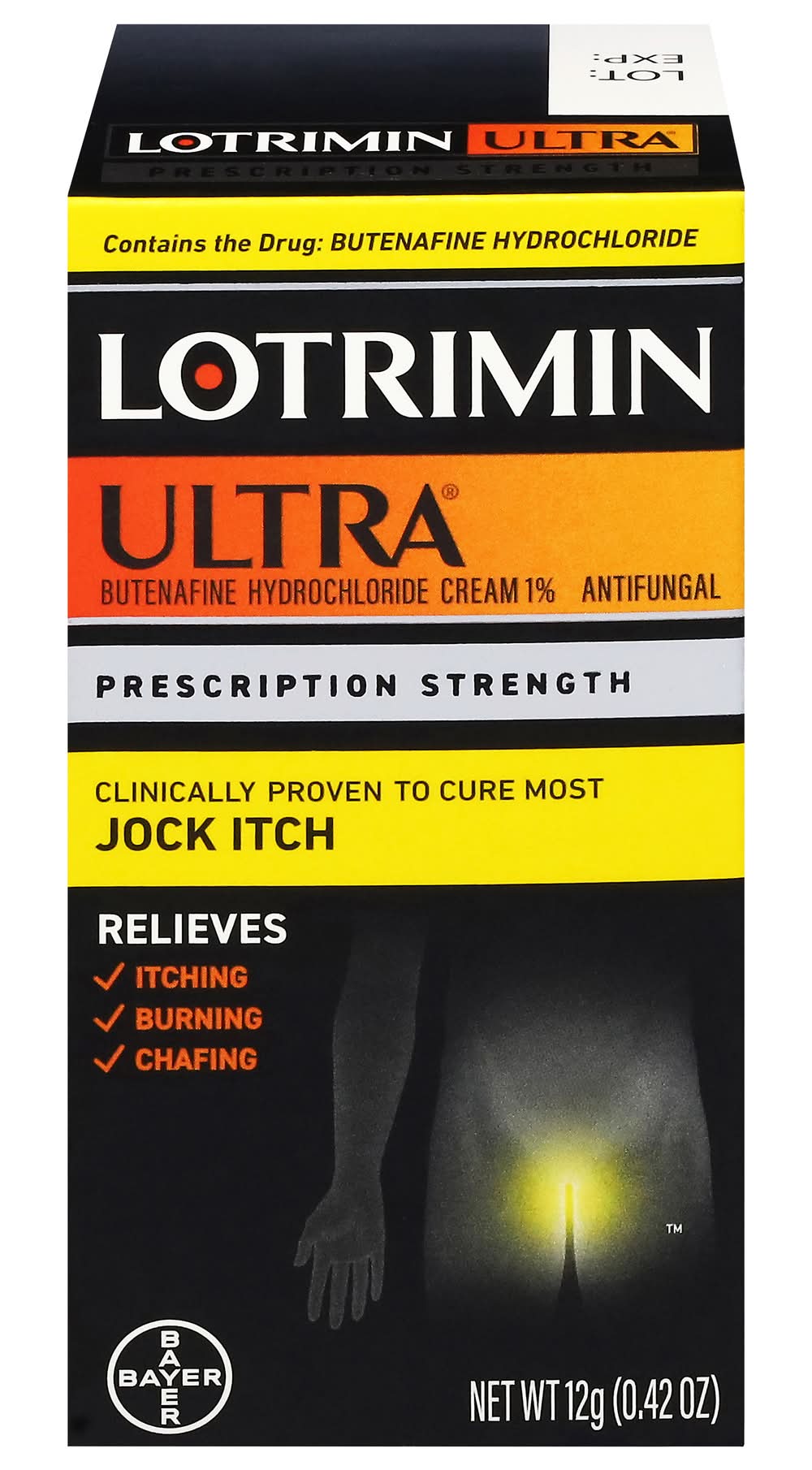 Lotrimin Ultra Prescription Strength Jock Itch Antifungal Cream (0.42 oz)