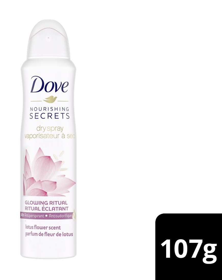 Dove Nourishing Secrets Antiperspirant, Lotus Flower (107 g)