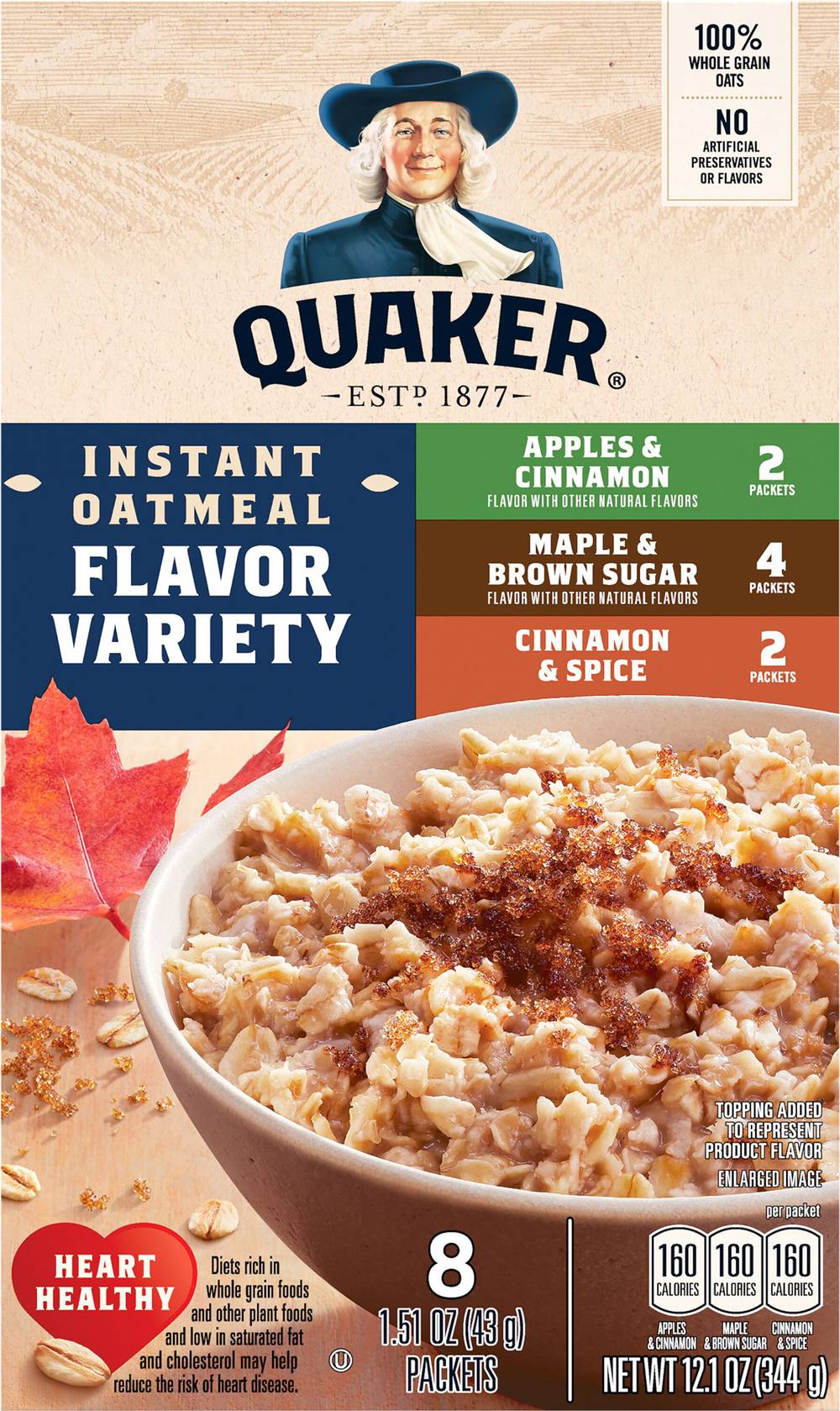 Quaker Instant Oatmeal (assorted)