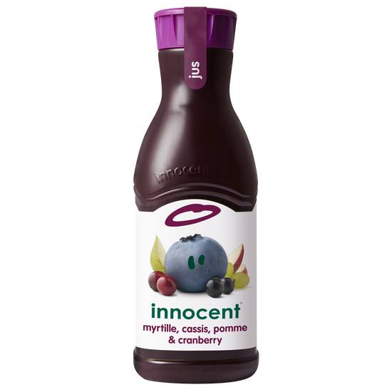 Innocent - Pur jus (900 ml) (myrtille, cassis, pomme, cranberry)
