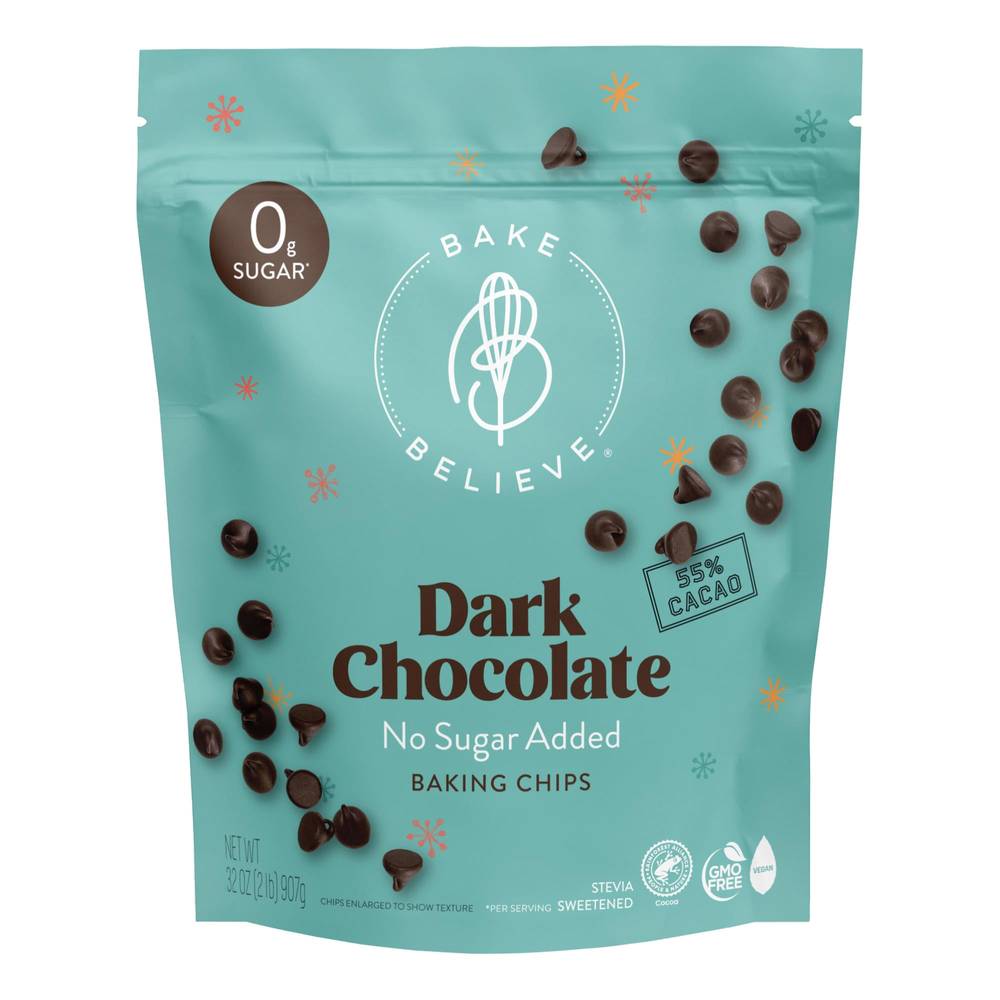 Bake Believe Dark Chocolate, 32 oz