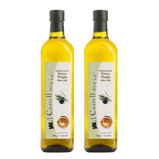 【2入組】榮鑫-好康特級冷壓橄欖油(750ml/瓶)