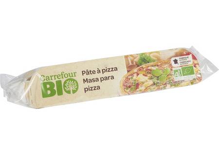 Pâte à pizza bio CARREFOUR BIO - le paquet de 260g