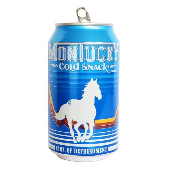 Montucky Cold Snack Lager (30x 12oz cans)