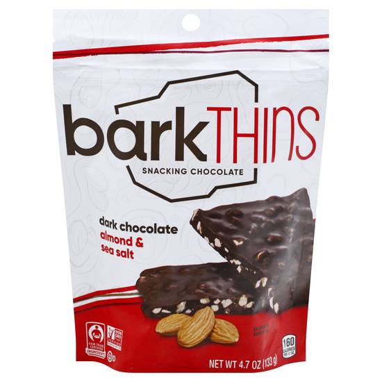 Barkthins Dark Chocolate Almond & Sea Salt Snacks (4.7 oz)