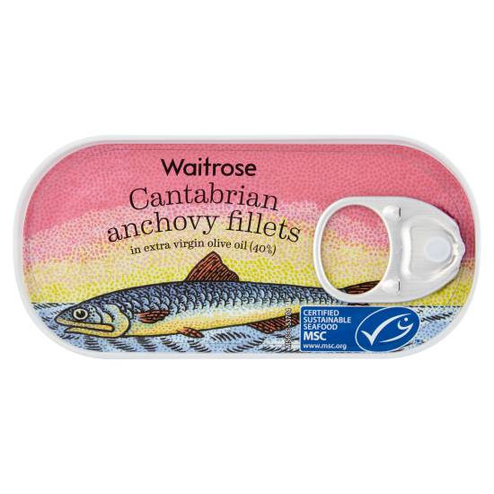Waitrose Cantabrian Anchovy Fillets