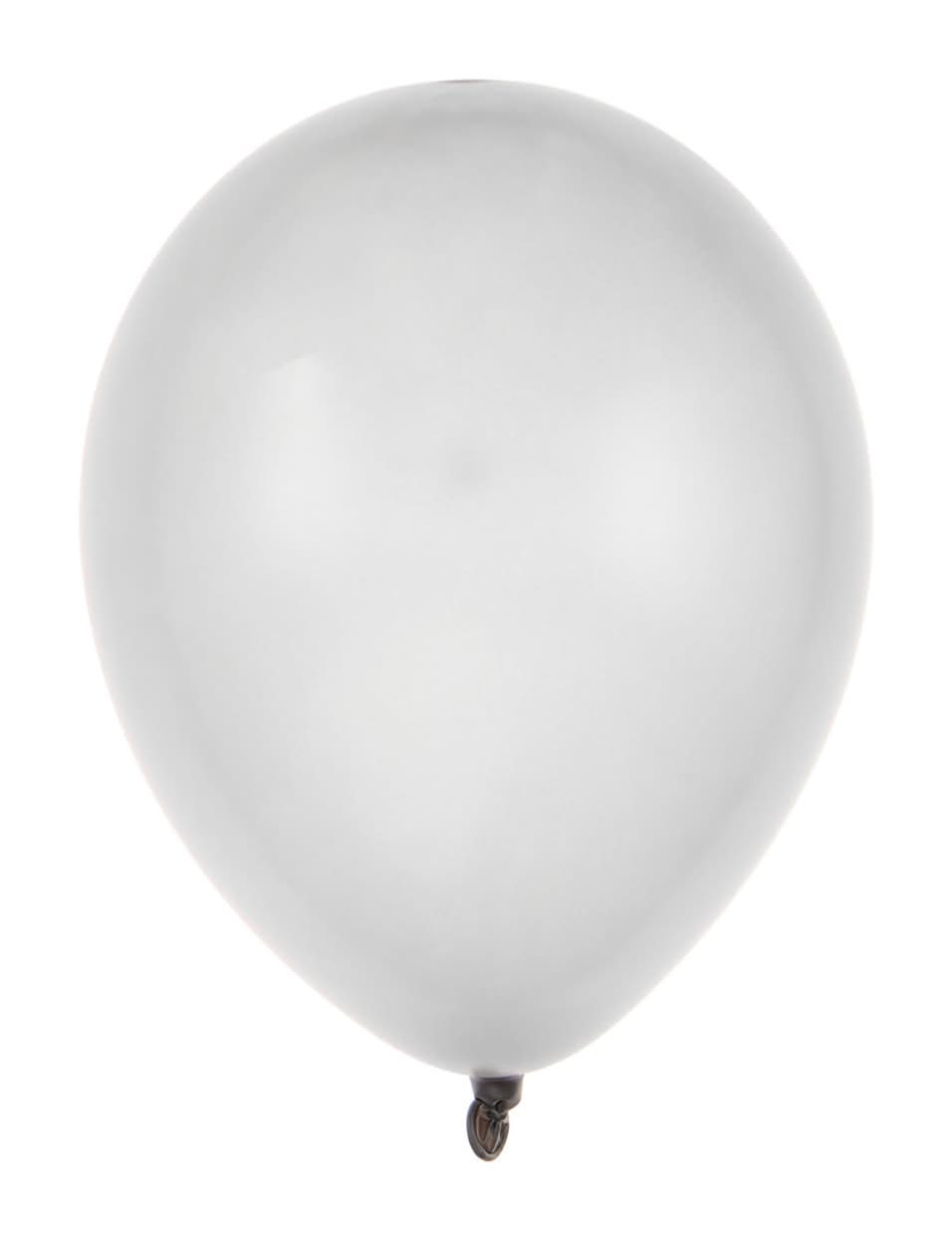Gemar Balloons, 13 in, Metallic Silver