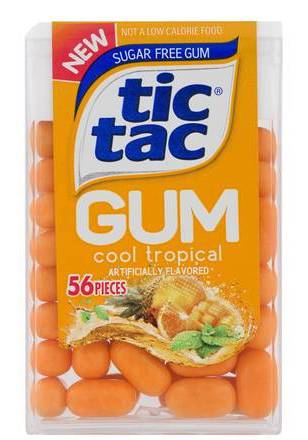 TIC TAC COOL TROPICAL  GUM