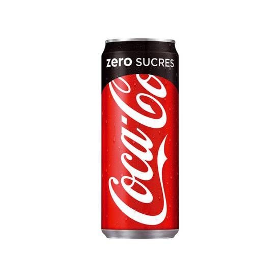Coca Cola (sans sucres) 33 cl