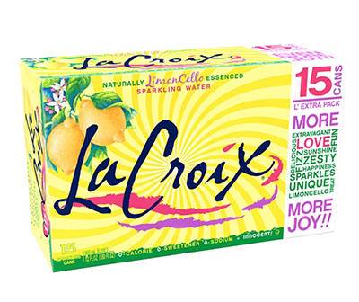 La Croix Sparkling Water, Limoncello (15 x 12 fl oz)