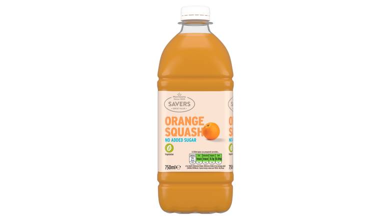 Morrisons Savers Orange Squash 750ml
