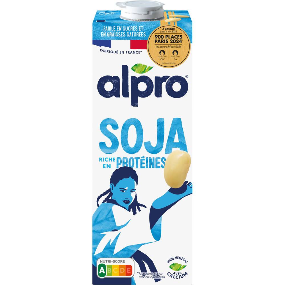 Alpro - Boisson au soja riche en protéines (1L)