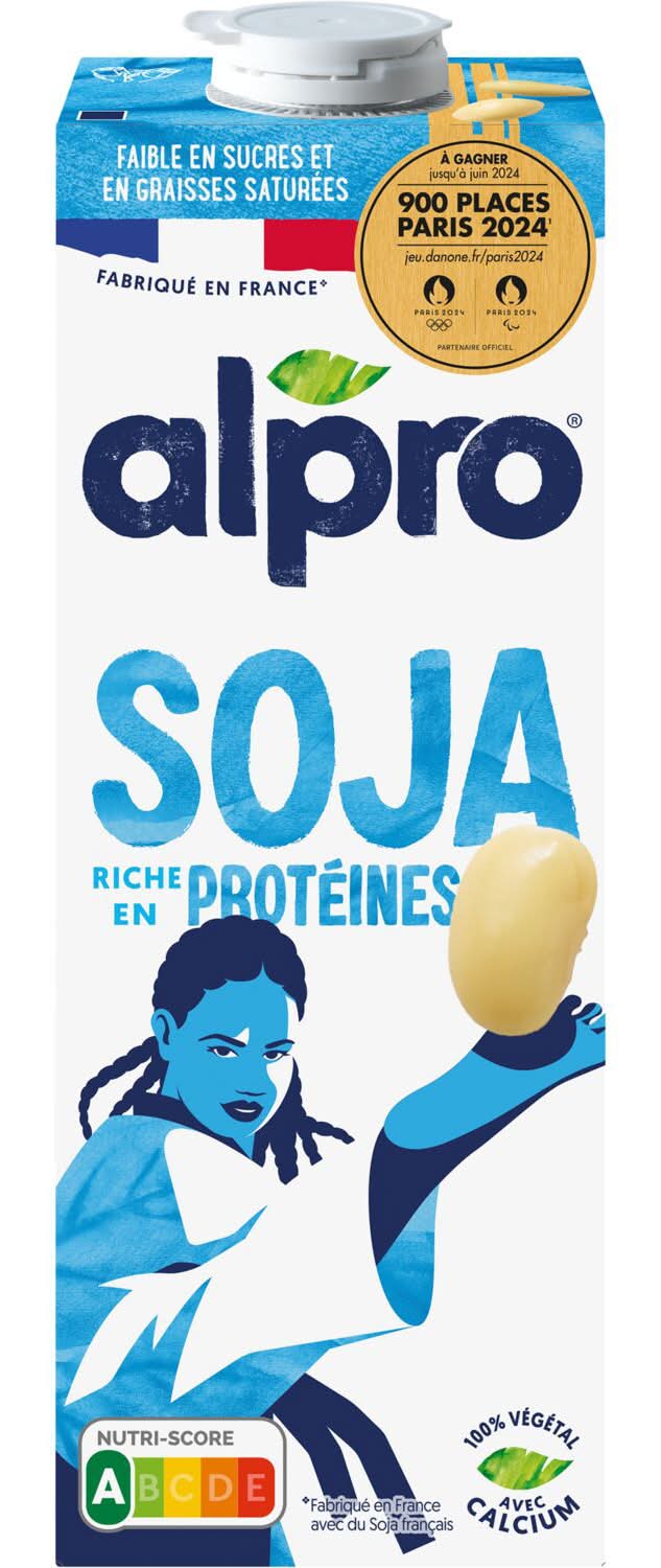 Alpro - Boisson au soja riche en protéines (1L)