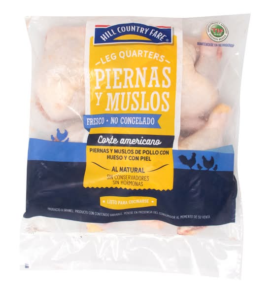 Hill country fare piernas y muslos corte americano (unidad: 2.1 kg aprox)