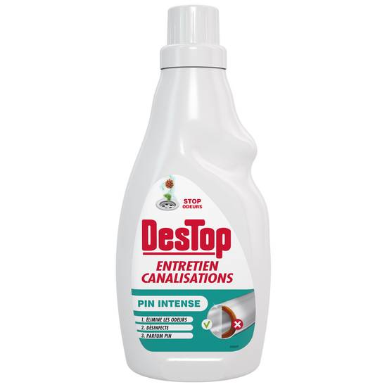 Destop - Entretien canalisations parfum intense (750 ml)