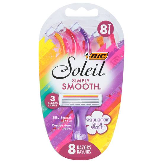 Bic Soleil Simply Smooth Razors (8 ct)