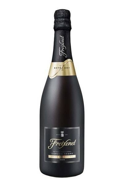 Freixenet Cordon Negro Extra Dry Cava Sparkling White Wine (750ml bottle)