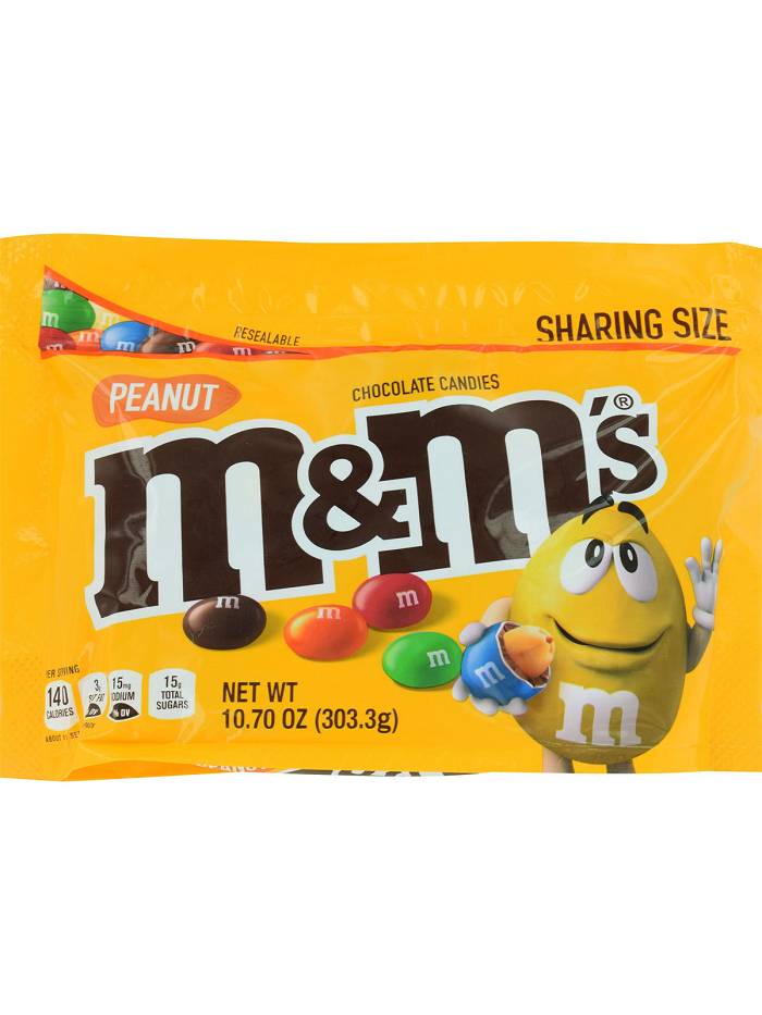 M&M Peanut 10.7 oz Bag