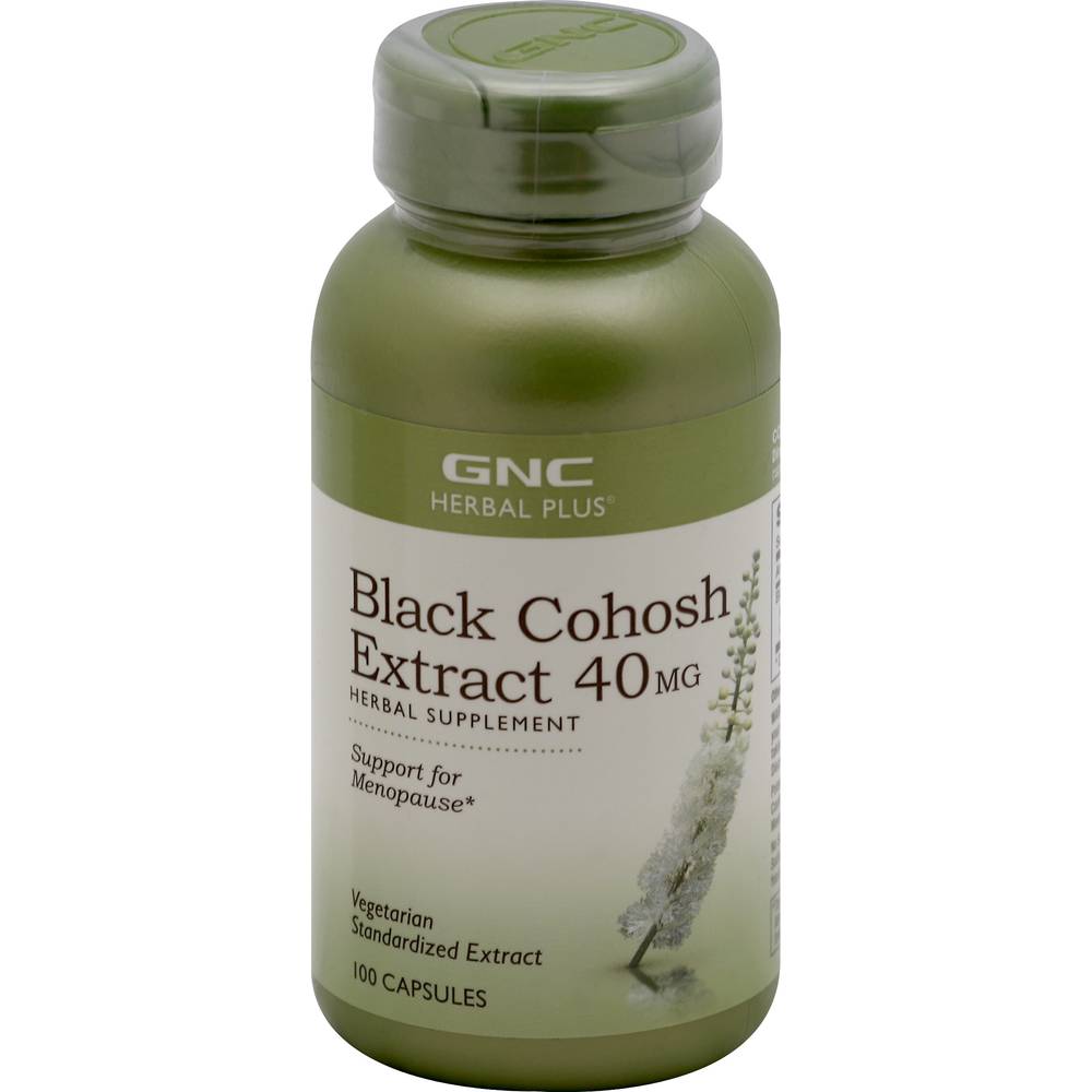 Gnc Black Cohosh Extract 40 mg (100 ct)