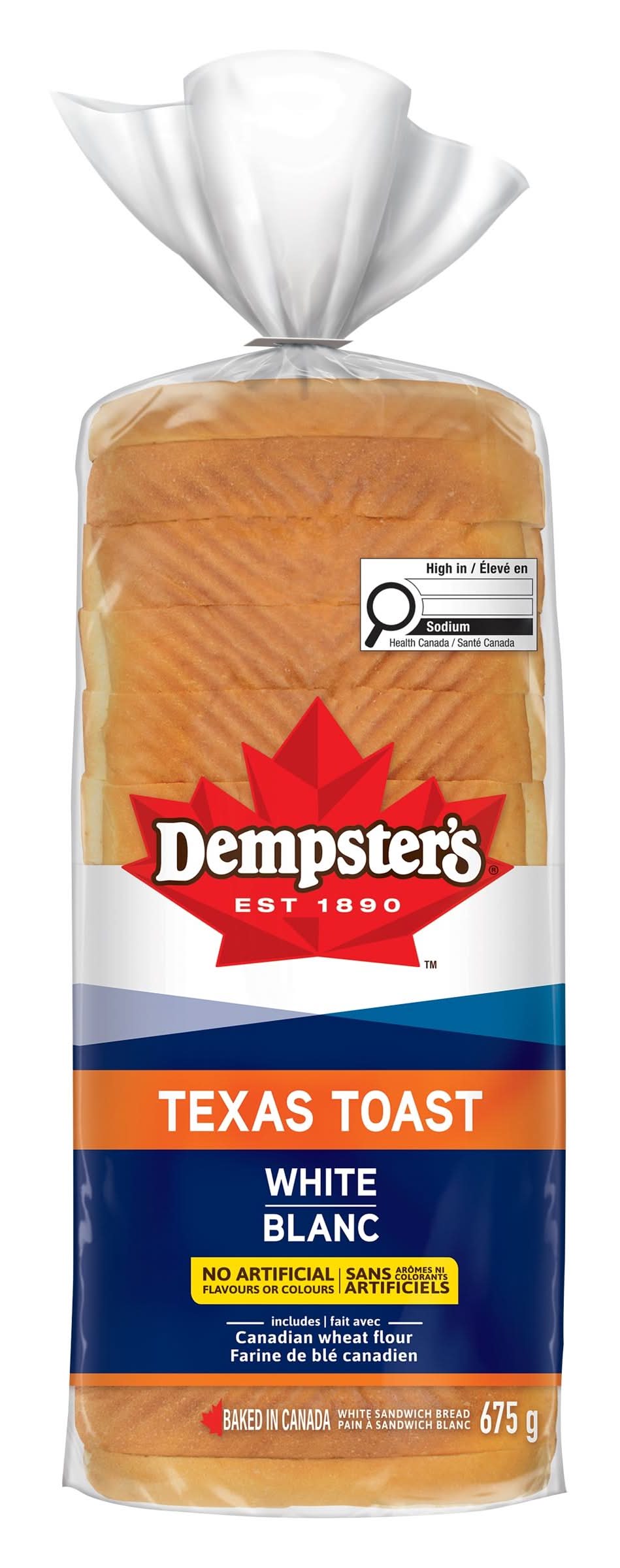Dempster's Texas Toast White Sandwich Bread (675 g)