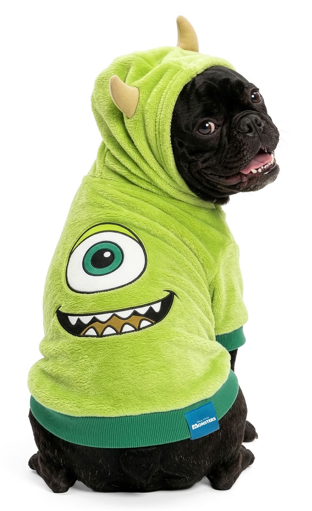 Disney Pixar Monsters, Inc. Mike Costume Hoodie for Dogs (Color: Multi Color, Size: Medium)