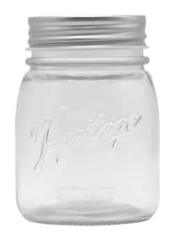 Ashland Heritage Pint Mason Glass Jar, Clear