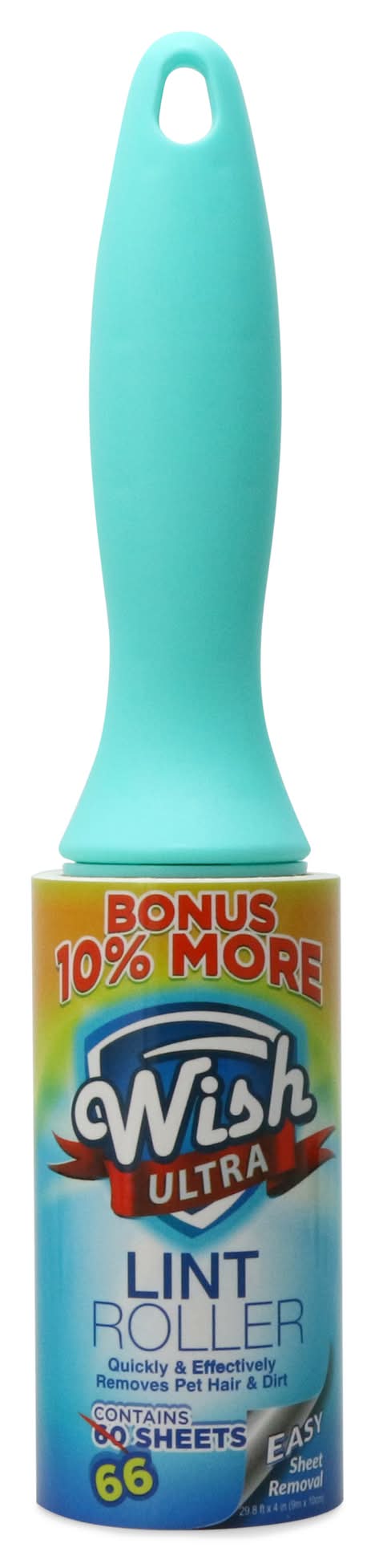 Wish Ultra Lint Roller, 66 Sheets