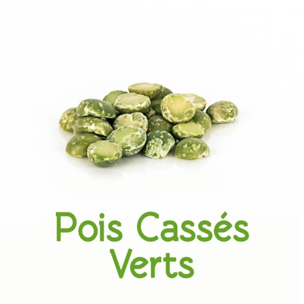 Juste Bio - Pois cassés verts (5kg)