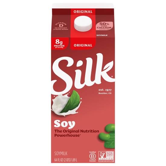 Silk Original Soy Milk (64 fl oz)