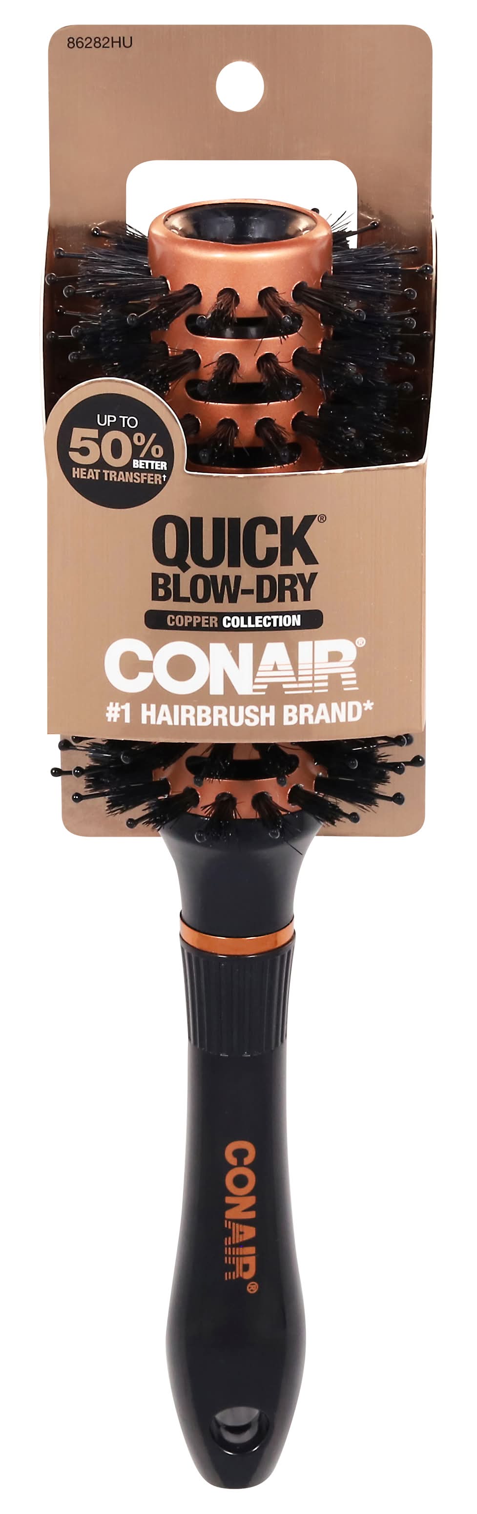 Conair Quick Blow-Dry Vented Porcupine Round Brush