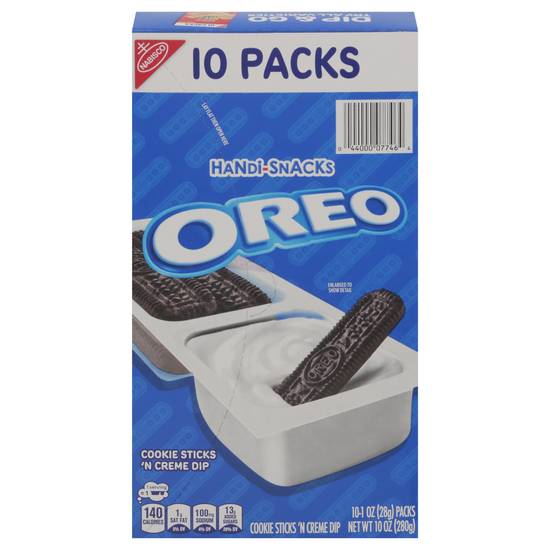Oreo Handi-Snacks Cookie Sticks 'N Creme Dip Snack packs (chocolate)