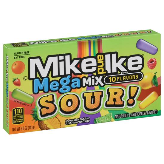 Mike and Ike Mega Mix Sour Candy