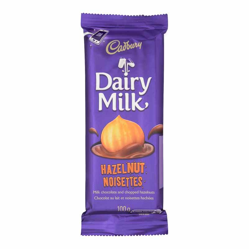 Cadbury Dairy Milk Chocolate, Hazelnut (100 g)