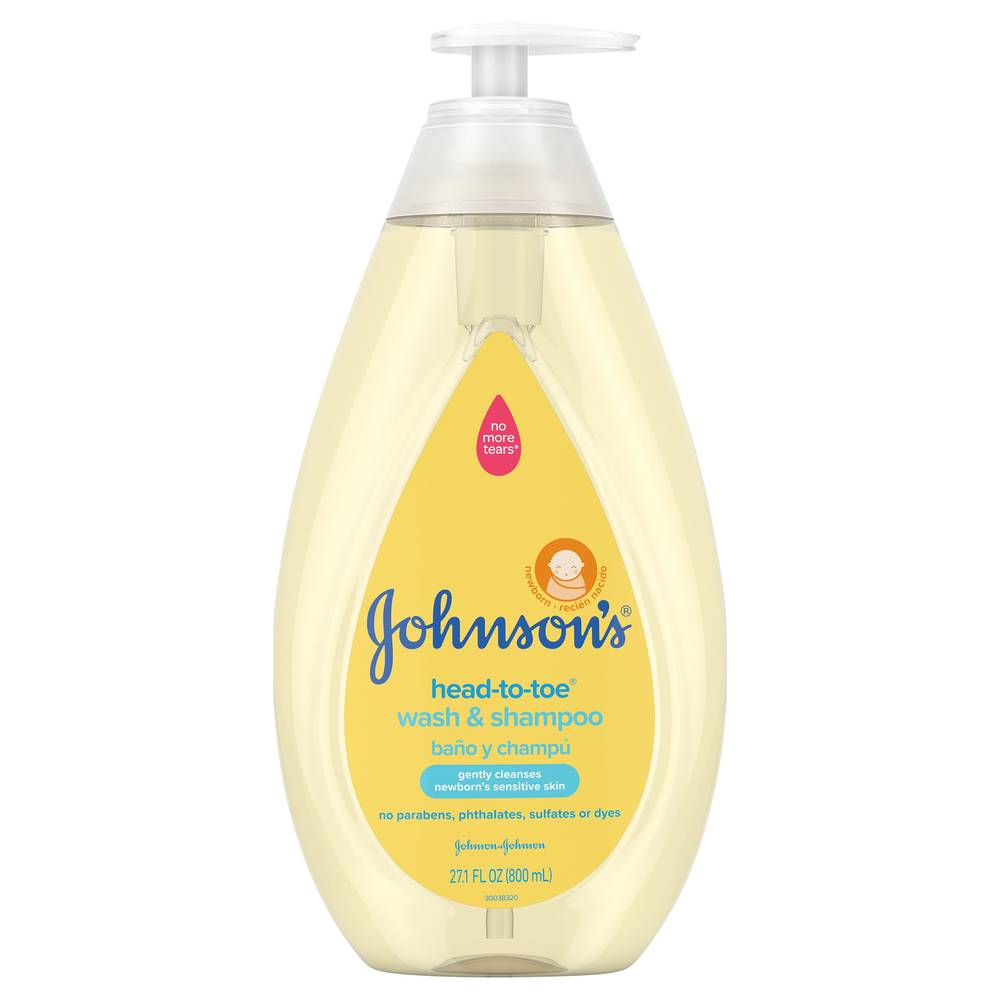 Johnson's Head-To-Toe Baby Wash & Shampoo (27.1 fl oz)