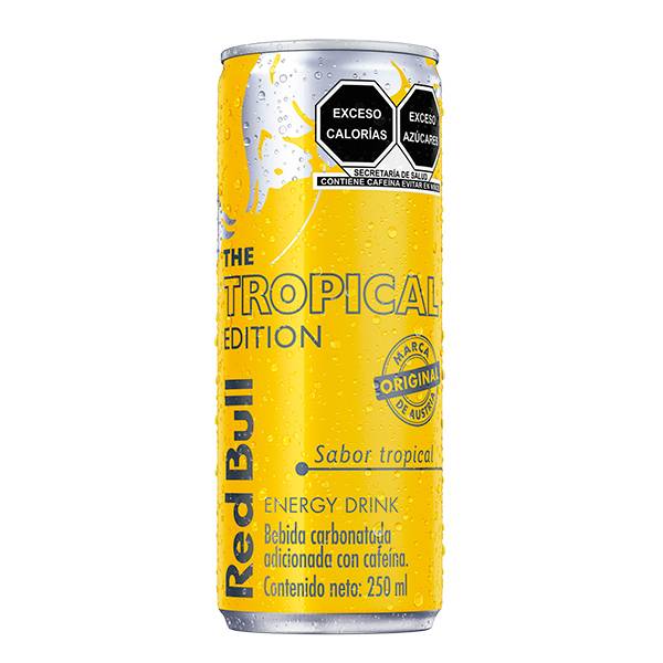 Cooler Energizante Red Bull Tropical 250 ml