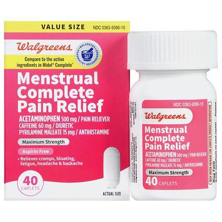Walgreens Menstrual Relief Caplets (40 ct)