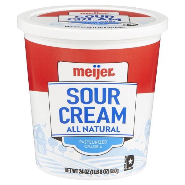 Meijer All Natural Sour Cream (24 oz)