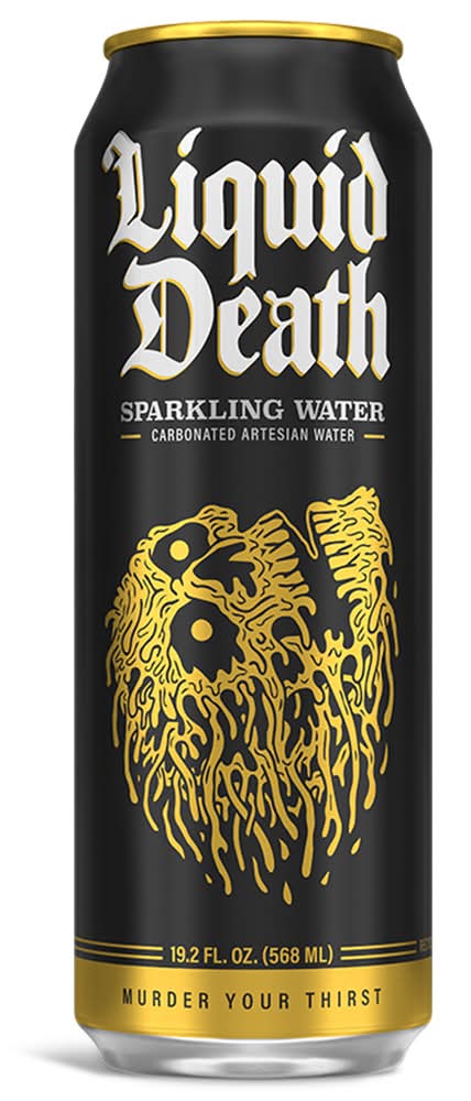 Liquid Death Carbonated Artesian Sparkling Water (19.2 fl oz)